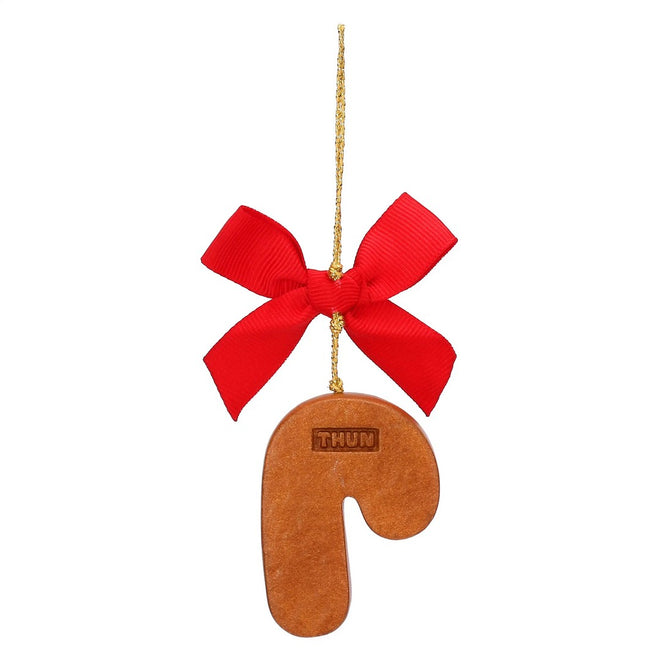 Thun Addobbo natalizio bastoncino di zucchero in ceramica, piccolo - T10404254A82