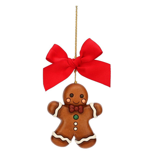 Thun Addobbo natalizio omino pan di zenzero Pepi in ceramica, grande - T10391256A82
