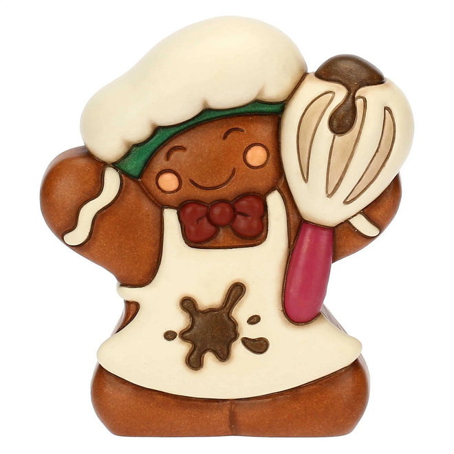 Thun Omino di pan di zenzero Pepi chef in ceramica, medio - T10422274A82