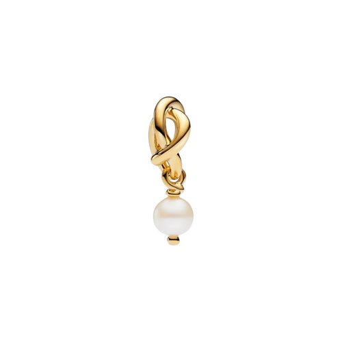 Pendente Donna Pandora Cerchio Eterno Bianco Perla d’Acqua Dolce Coltivata Giugno - 763462c06