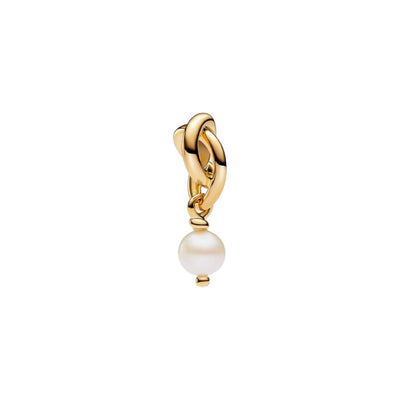 Pendente Donna Pandora Cerchio Eterno Bianco Perla d’Acqua Dolce Coltivata Giugno - 763462c06