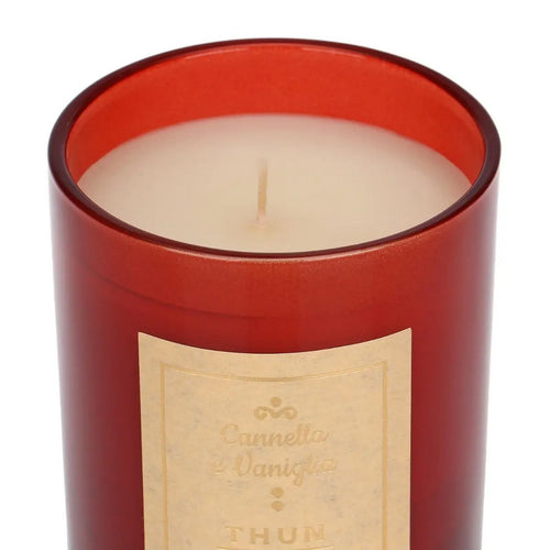 Thun Candela con tappo decorato, rossa - T11065204P00