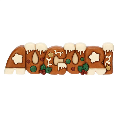 Thun Scritta "Auguri" in ceramica - T10641241A82