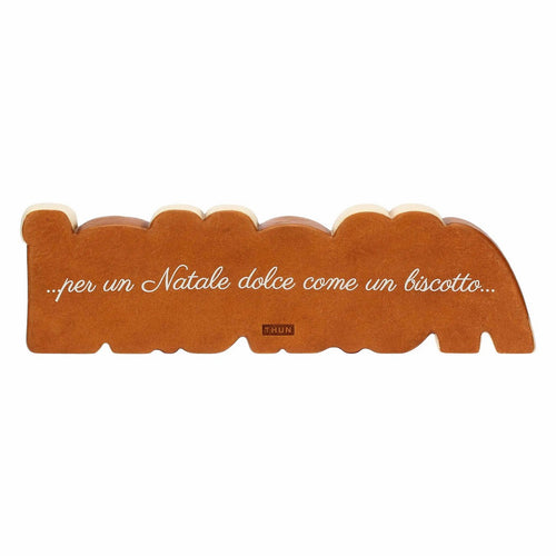 Thun Scritta "Auguri" in ceramica - T10641241A82