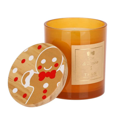 Thun Candela con tappo decorato, ambra - T11064204P00
