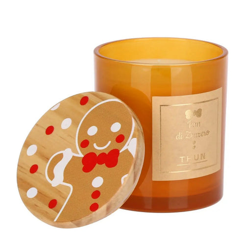 Thun Candela con tappo decorato, ambra - T11064204P00