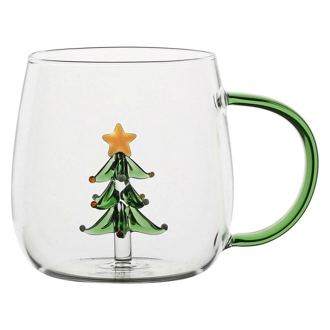 Thun Mug in vetro con alberello Thunland - T11410015P00