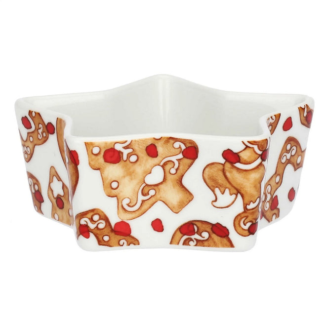 Thun Ciotola a forma di stella in porcellana Thunland, piccola - T10612509P00