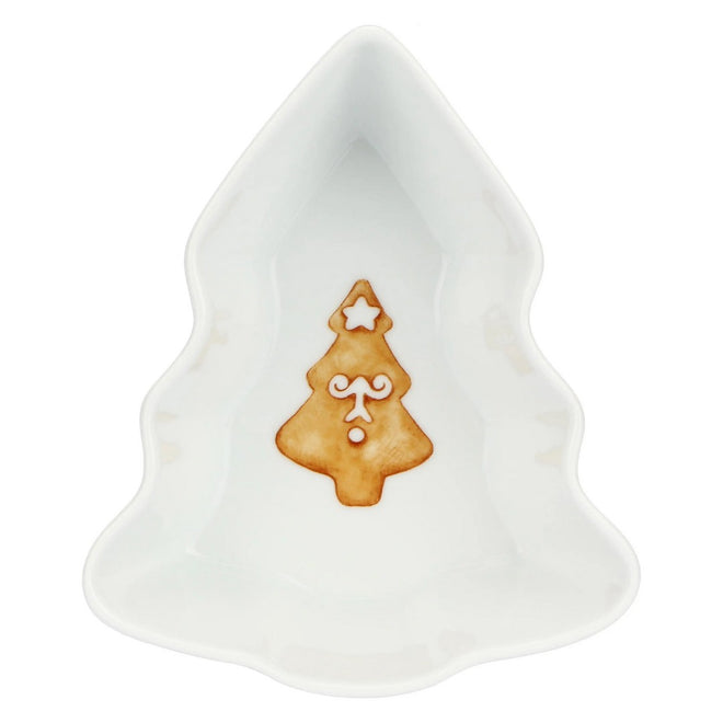 Thun Ciotola a forma di albero di Natale in porcellana, media - T10909322P00