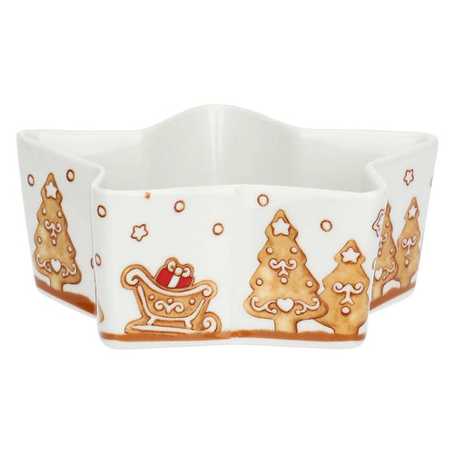 Thun Ciotola a forma di stella in porcellana Thunland, media - T10628322P00