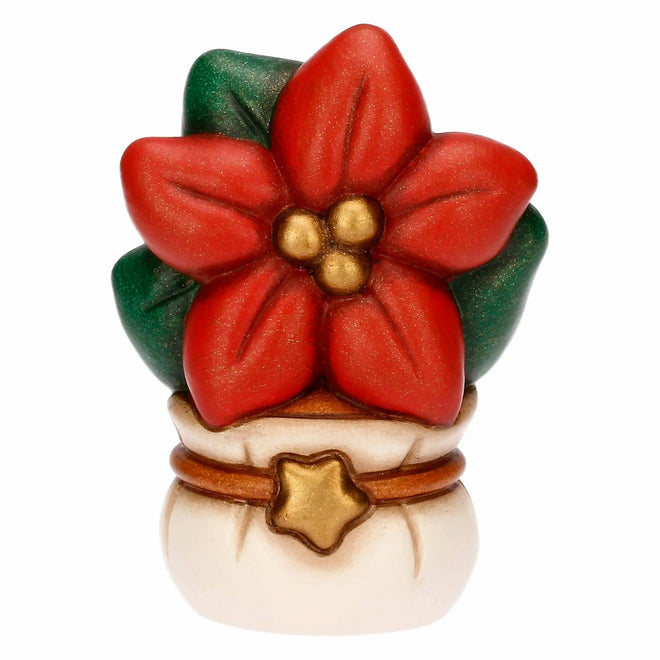 Thun Stella di Natale in ceramica, piccola - T10505338A82