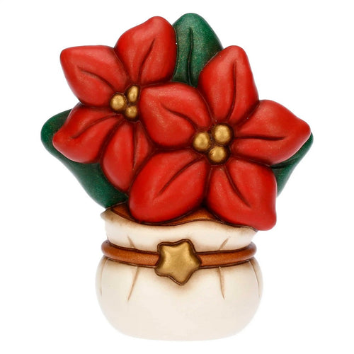 Thun Stella di Natale in ceramica, media - T10506338A82