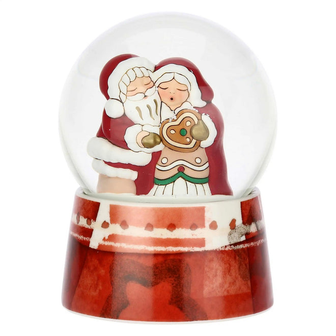 Thun Boule de neige con Babbo e Mamma Natale, grande - T10832566P00