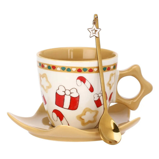 Thun Confezione regalo tazza manico a stella e cucchiaino - T10743378P00