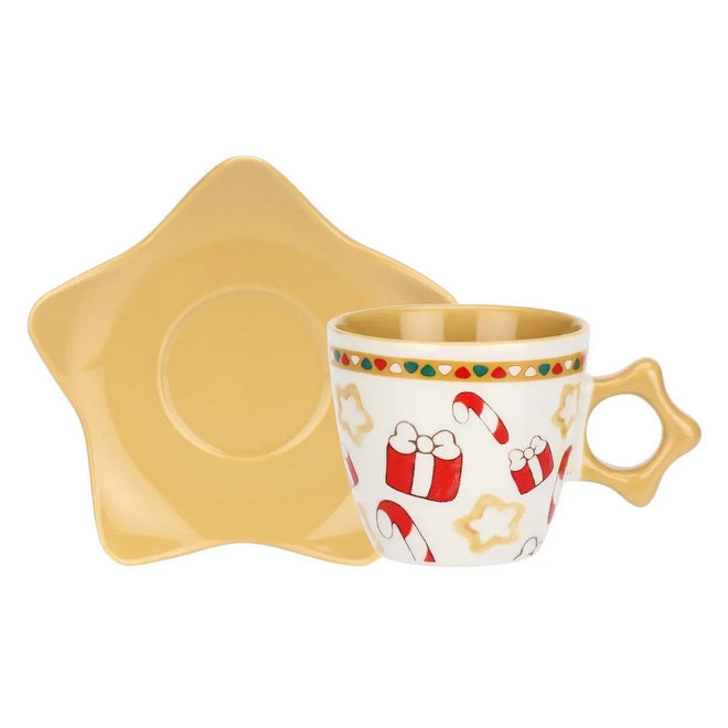 Thun Confezione regalo tazza manico a stella e cucchiaino - T10743378P00