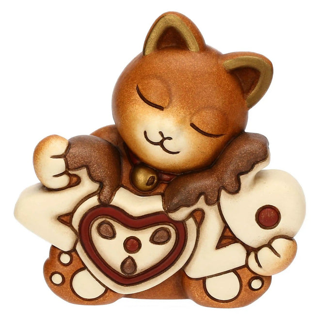 Thun Gatto Momi Buon Anno 2026 in ceramica - T10497273H90