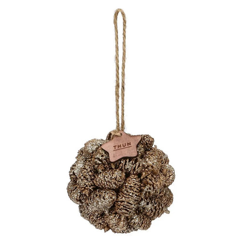 Thun Palla decorativa con pigne oro - T11055254P00