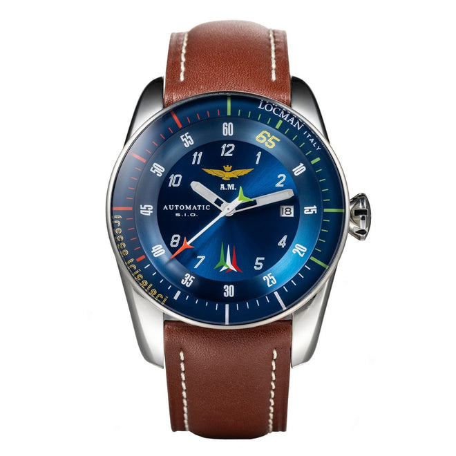 Locman Orologio Uomo frecce tricolori - 0455A02S-00FTBLPT
