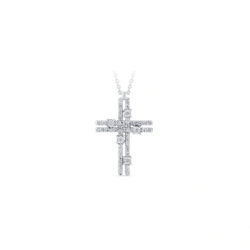 Bliss Collierino Via Lattea a croce con diamanti - 20109706
