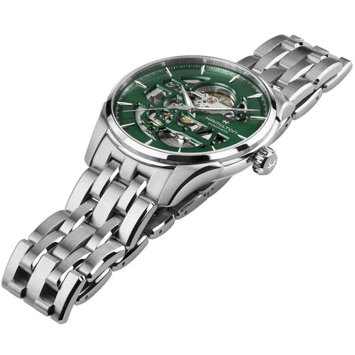 Hamilton Orologio Uomo Jazzmaster Skeleton Auto - H42535160
