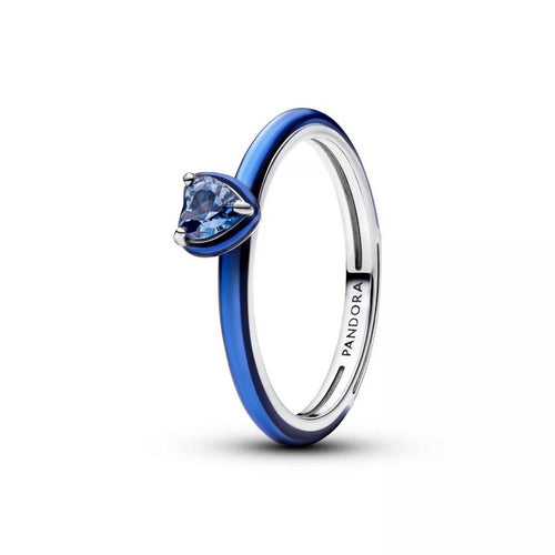 Anello Donna Pandora Chakra Blue Heart - 193088C03