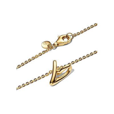 Collana Donna Pandora Cuore Piccolo Linea Sinuosa - 364360C00