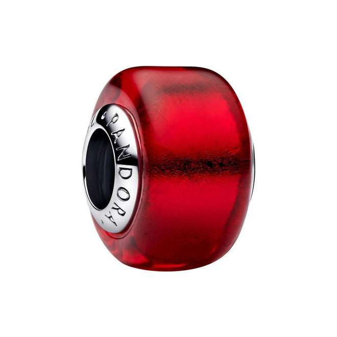 Charm Donna Pandora Vetro Murano Rosso - 794425C00