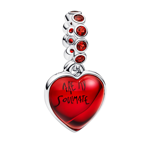 Charm Donna Pandora Cuore Rosso Murano - 794429C01