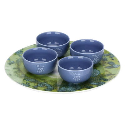 Thun Set 4 ciotoline con vassoio, Oasi - T11629448P00