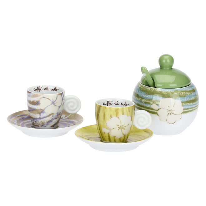 Thun Set 2 tazzine con zuccheriera, Oasi - T11632505P00