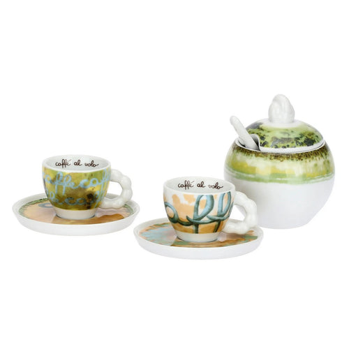 Thun Set 2 tazzine con zuccheriera, Vogliadi - T11631505P00