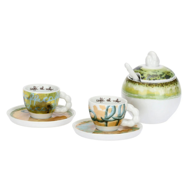 Thun Set 2 tazzine con zuccheriera, Vogliadi - T11631505P00
