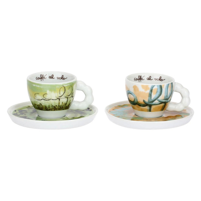 Thun Set 2 tazze medie con piattino, Vogliadi - T11634654P00