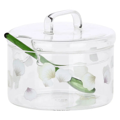 Thun Formaggiera con cucchiaino in vetro Bloom - T11546406P00
