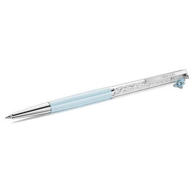Swarovski Penna a sfera Crystalline Orsetto, Blu, Laccato blu, cromato - 5732980