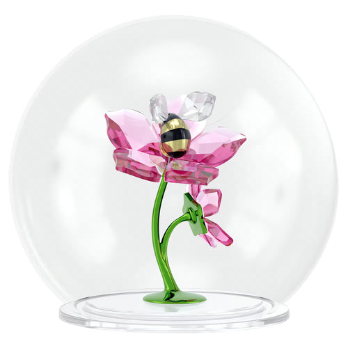Swarovski Idyllia Sfera in Vetro con Ape e Fiori - 5721549