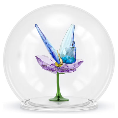 Swarovski Idyllia Sfera in Vetro con Farfalla e Fiore - 5721543