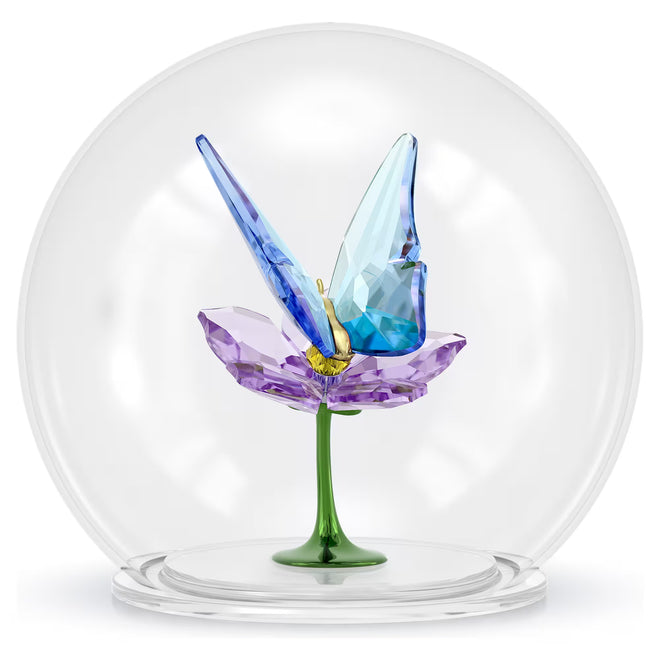 Swarovski Idyllia Sfera in Vetro con Farfalla e Fiore - 5721543