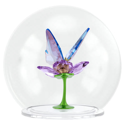 Swarovski Idyllia Sfera in Vetro con Farfalla e Fiore - 5721543