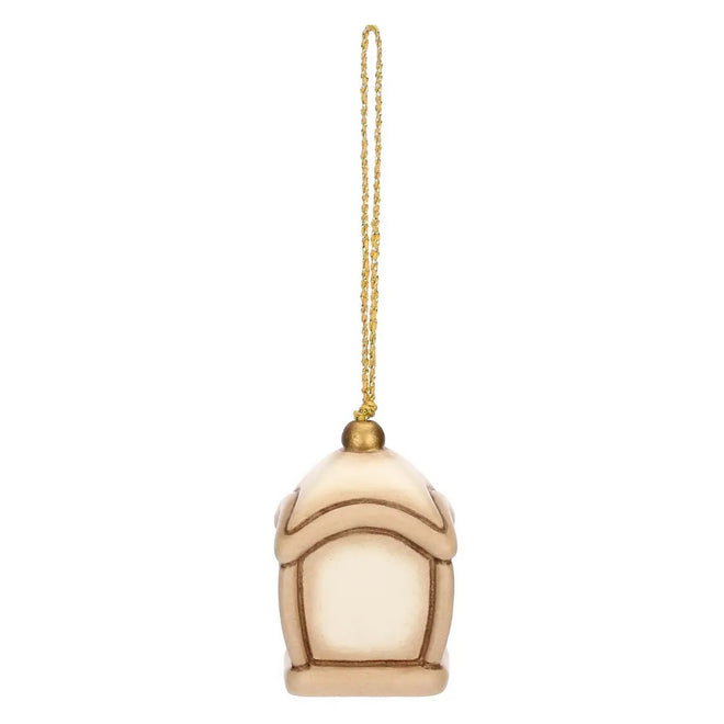 Thun Lanterna con fiore in ceramica - T11352338H90B