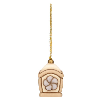 Thun Lanterna con fiore in ceramica - T11352338H90B