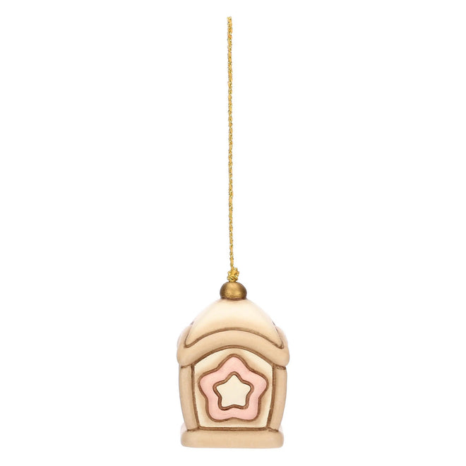 Thun Lanterna con stella rosa in ceramica - T11353338H93B