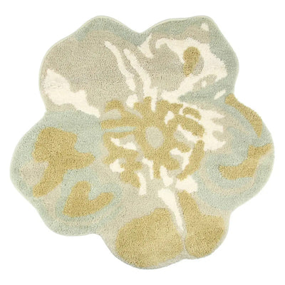 Thun Tappeto a forma di fiore Bloom, verde - T11675462P00