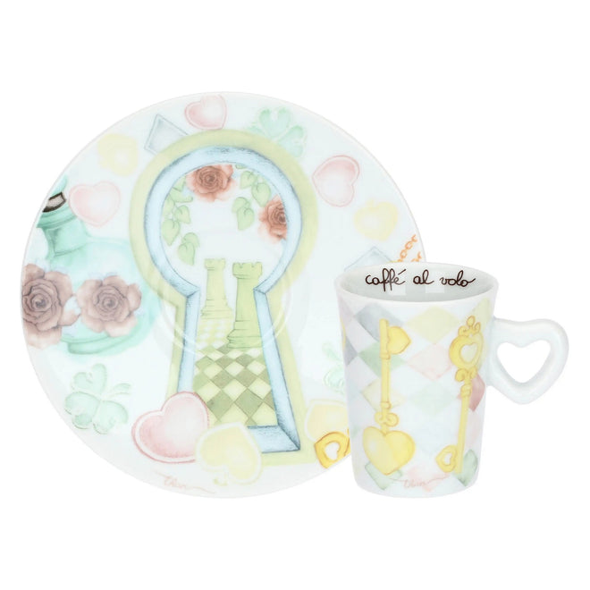 Thun Set 6 tazzine espresso in porcellana Incanto di Primavera - T11512653P00