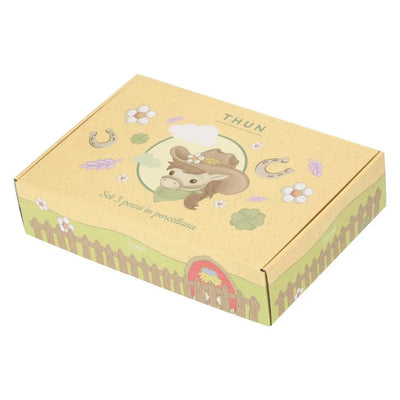 Thun Set 3 pezzi porcellana da tavola Dolce Fattoria - T11752495P00