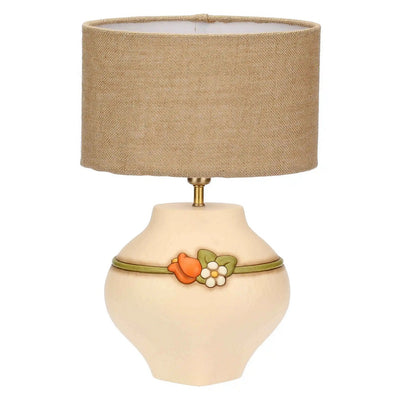 Thun Lampada da tavolo in ceramica con fiori - T10099237H90