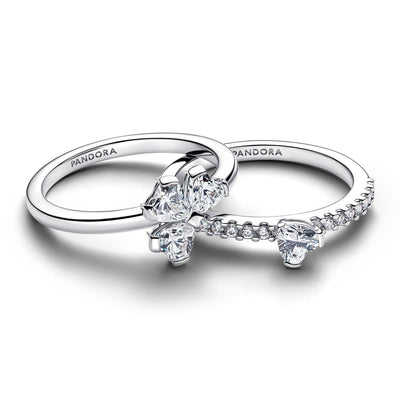 Pandora Moments Anello Donna Quadrifoglio Luminoso Divisibile - 194507C01
