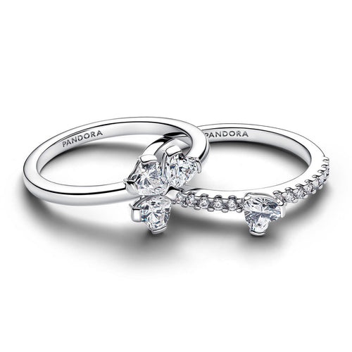 Pandora Moments Anello Donna Quadrifoglio Luminoso Divisibile - 194507C01