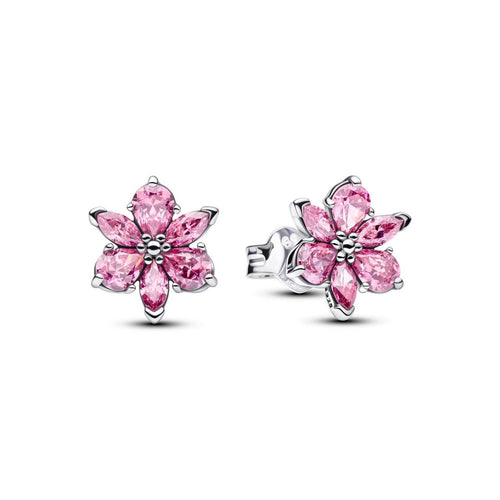 Pandora Moments Orecchini Donna Herbarium Fiore Rosa - 292633C02