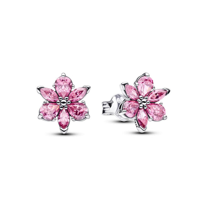 Pandora Moments Orecchini Donna Herbarium Fiore Rosa - 292633C02